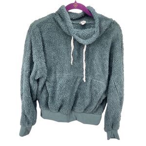 Athletic Collection By 26 International Womens Fleece Sweatshirt Blue Medium